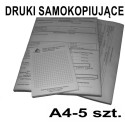 Druki samokopiujące, A6, 20 szt.