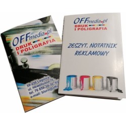 Notesy reklamowe zeszytowe, A6, 16 kartek